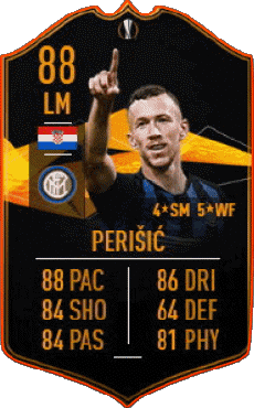 Multi Media Video Games F I F A - Card Players Croatia Ivan Perisic 