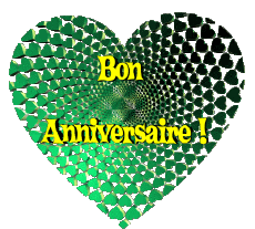 Nachrichten Französisch Bon Anniversaire Coeur 010 