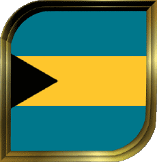 Bandiere America Bahamas Quadrato 