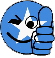 Flags Africa Somalia Smiley - OK 
