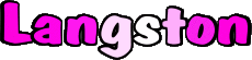 Prénoms MASCULIN - UK - USA L Langston 