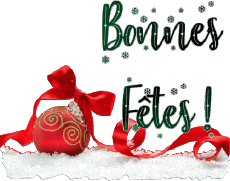 Messagi Francese Bonnes Fêtes Série 12 