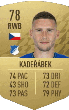 Multimedia Vídeo Juegos F I F A - Jugadores  cartas Republica checa Pavel Kaderábek 