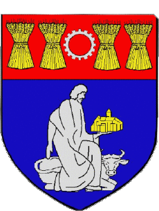 Blazon-Flags France Departments - Cities 10 LA CHAPELLE SAINT LUC Blazon