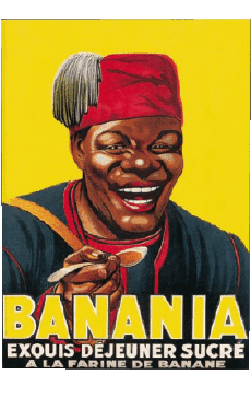 Umorismo -  Fun ARTE Poster retrò - Marchi Banania 