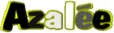 Nombre FEMENINO - Francia A Azalée 