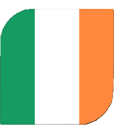 Drapeaux Europe Irlande Carré 