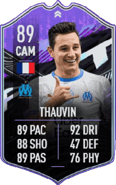 Multimedia Vídeo Juegos F I F A - Jugadores  cartas Francia Florian Thauvin 