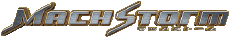Multimedia Videospiele Mach Storm Logo - Symbole 