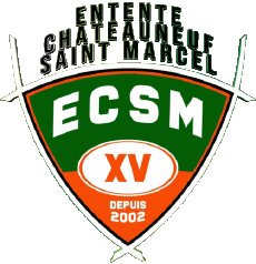 Deportes Rugby Club Francia Logo Dept 26 Entente Châteauneuf Saint Marcel XV 