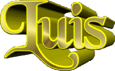 First Names MASCULINE - Spain L Luis 