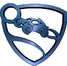Multi Media Video Games Rocket League Logo 