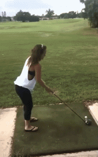 Humor -  Fun Sports Golf Fail 