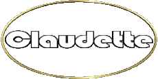 Nome FEMMINILE - Francia C Claudette 
