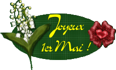 Messages Français 1er Mai Joyeux 