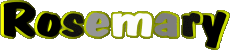 Vorname WEIBLICH  - UK - USA - IRL - AUS - NZ R Rosemary 