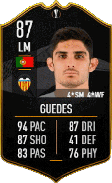 Multimedia Vídeo Juegos F I F A - Jugadores  cartas Portugal Gonçalo Manuel Ganchinho Guedes 