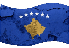 Drapeaux Europe Kosovo Rectangle 