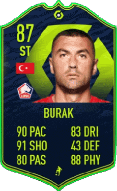 Multimedia Vídeo Juegos F I F A - Jugadores  cartas Turquía Burak Yilmaz 
