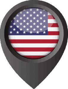 Bandiere America U.S.A - Nazionale Perno di posizione 