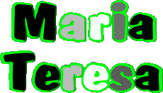 First Names FEMININE - Italy M Composed Maria Teresa 