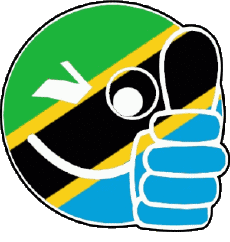 Bandiere Africa Tanzania Faccina - OK 