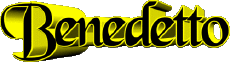 Prénoms MASCULIN - Italie B Benedetto 