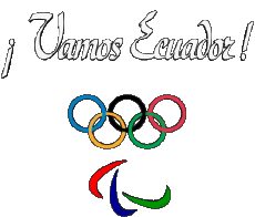 Mensajes Español Vamos Ecuador Juegos Olímpicos 