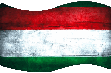 Fahnen Europa Ungarn Rechteck 