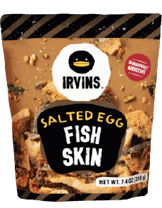 Food Snack - Chips - Crips Singapore Irvins Salted Egg 