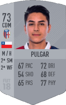 Multimedia Videospiele F I F A - Karten Spieler Chile Erick Pulgar 