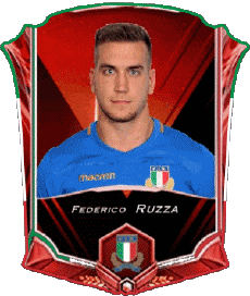 Sports Rugby - Joueurs Italie Federico Ruzza 