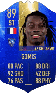 Multi Media Video Games F I F A - Card Players France Bafétimbi Gomis 