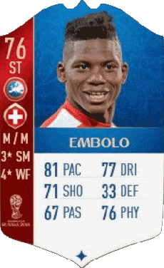 Multi Media Video Games F I F A - Card Players Switzerland Breel Embolo 
