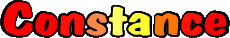 Vorname WEIBLICH - Frankreich C Constance 