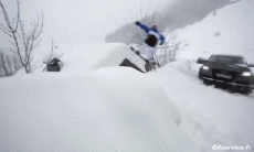 Humour - Fun Sports SnowBoard Free Ride Fun Win 