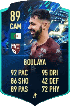 Multimedia Videogiochi F I F A - Giocatori carte Algeria Farid Boulaya 