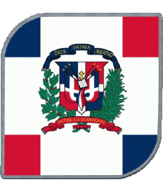 Banderas América República Dominicana Plaza 