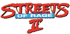 Multi Media Video Games Streets of Rage 02 Logo 