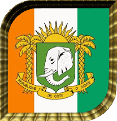 Banderas África Costa de Marfil Plaza 