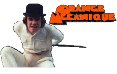 Multimedia Películas Internacional La Naranja Mecanica Logotipo Francés 