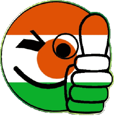 Flags Africa Niger Smiley - OK 