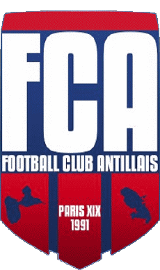 Sports FootBall Club France Logo Ile-de-France 75 - Paris F.C.A Paris 19ème 