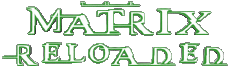 Multi Media Movies International The Matrix 02 Reloaded English Logo 
