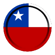 Fahnen Amerika Chile Rund - Ringe 