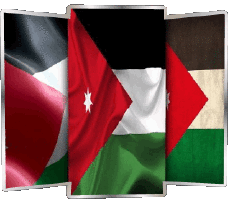 Banderas Asia Jordania Forma 02 