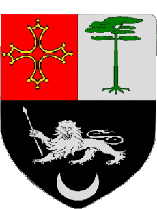 Wappen-Fahnen Frankreich Abteilungen - Städte 31 RAMONVILLE SAINT AGNE 