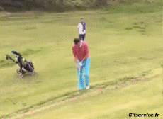 Humor -  Fun Sport Golf Fail 