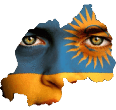 Drapeaux Afrique Rwanda Carte 