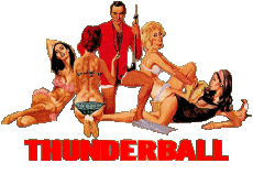 Multi Media Movies International James Bond 007 Thunderball English Logo 